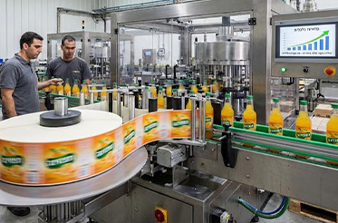 השקעה במדבקות בגלילים בתחום המשקאות