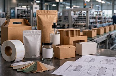 רעיונות לאריזות מוצרים עם מדבקות בגליל